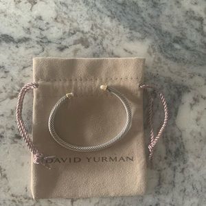 David Yurman Pearl Cable Bracelet